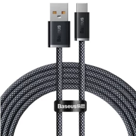 Кабель Baseus Dynamic Series Fast Charging Data Cable USB to Type-C 100W 2m, Серый (CALD000716)