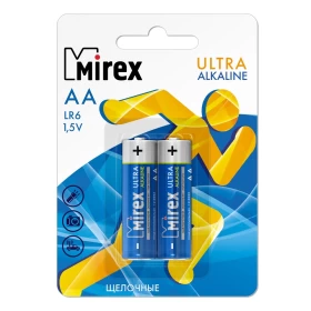 Батарейки Mirex типа AAA 2шт. 1.5V