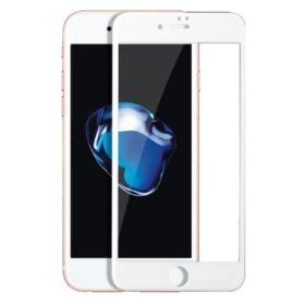 Защитное стекло 3D для iPhone SE 2020 / iPhone 8 / iPhone 7, Белое
