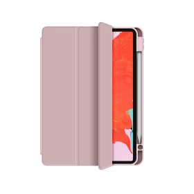 Чехол Wiwu Protective Case With pencil holder для iPad Air 10.9, 11" (2018-2021), Розовый