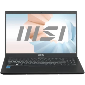 Ноутбук MSI Modern 15 Чёрный (15.6" IPS, Intel Core i3 1115G4 2х3 ГГц, 8GB, 256GB SSD, Intel UHD Graphics, без ОС) B11M-003XRU