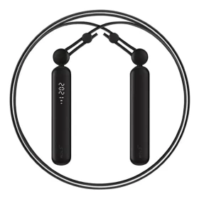 Умная скакалка XiaoMi WOLONOW Intelligent Rope Skippin, Чёрная