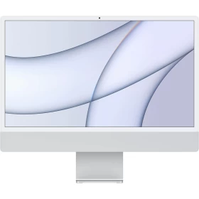 Apple iMac 24" Retina 4,5K, (MGPC3) (M1, 8C CPU, 8C GPU, 8 ГБ, 256 ГБ SSD), Silver