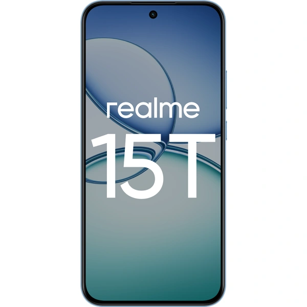 Смартфон Realme 15T 5G 12/256Гб Голубой металлик. Фото 2
