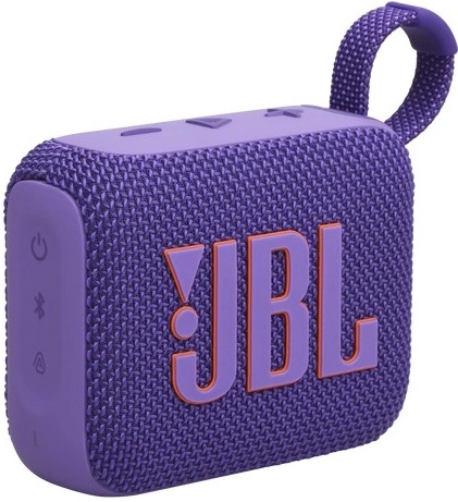 Беспроводная акустика JBL Go 4 Фиолетовая (JBLGO4PUR). Фото 1