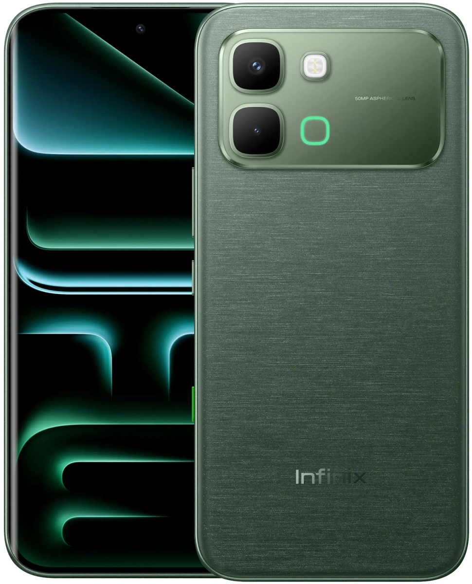 Смартфон Infinix Note Edge 8/256Гб, Зеленый шелк. Фото 1
