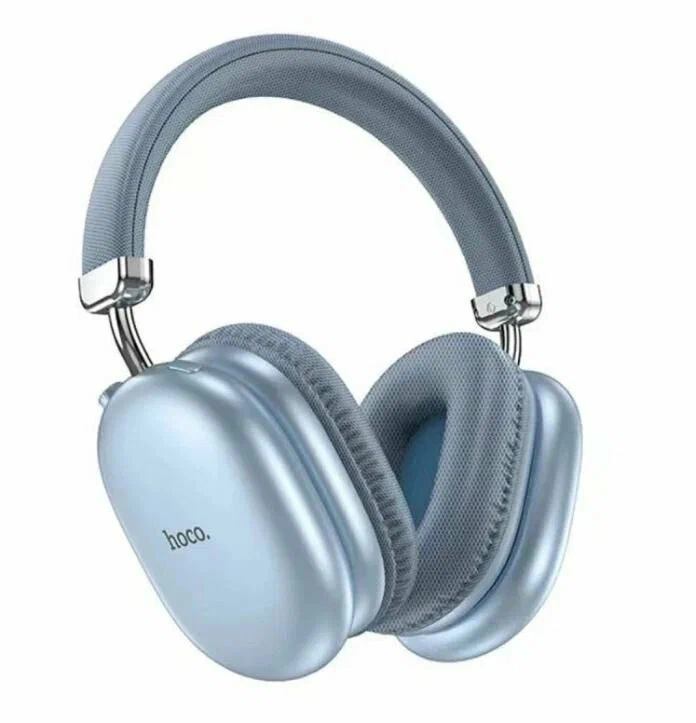 Беспроводные наушники Hoco W65 Happy BT, Синие. Фото 3
