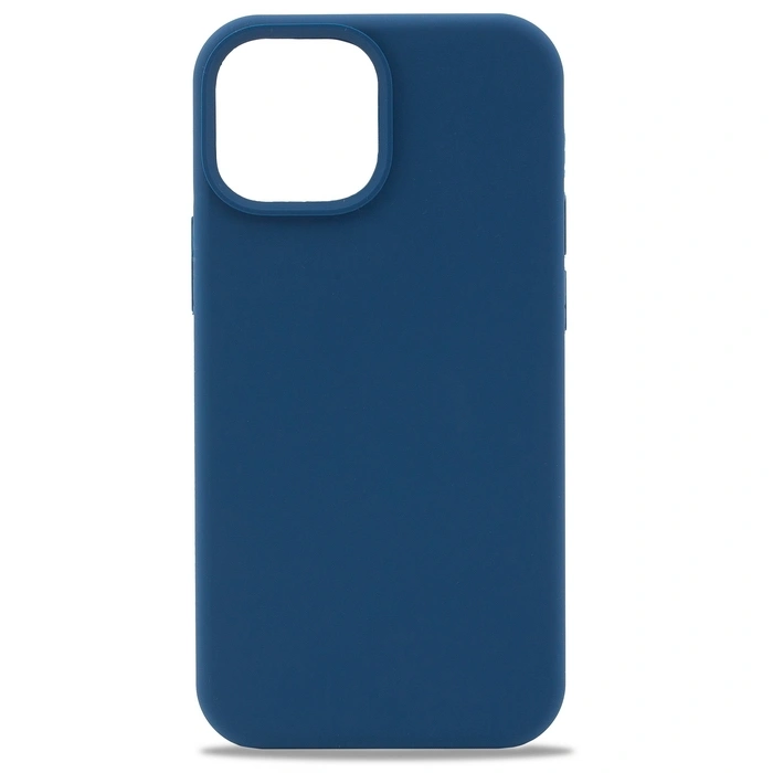 Накладка Silicone Case для iPhone 13 mini, Синяя. Фото 1