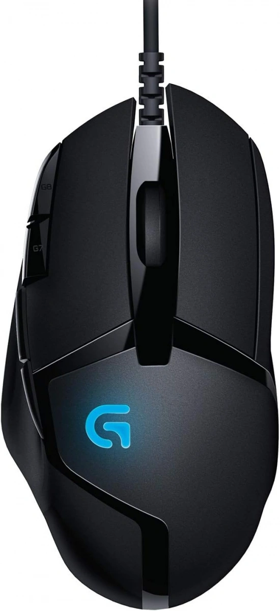 Мышь проводная Logitech G402 Hyperion Fury Gaming Mouse, Чёрная. Фото 1