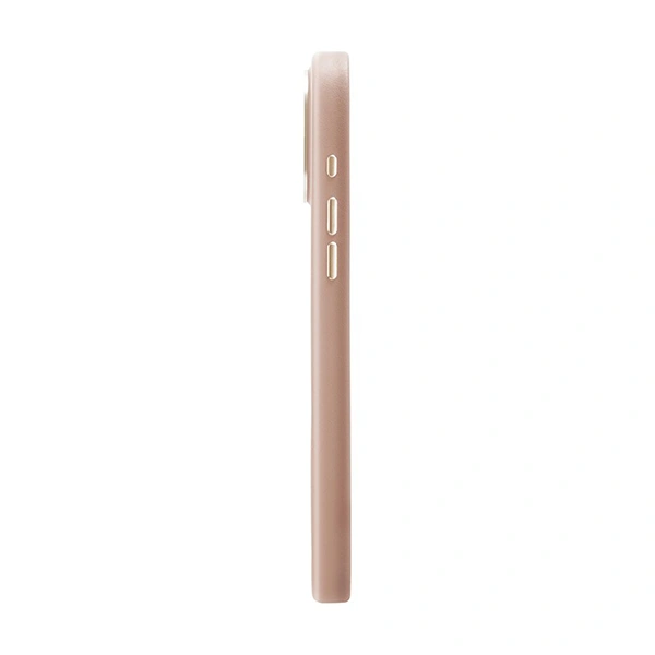 Накладка Uniq для iPhone 16 Pro COEHL MUSE Leatherette with Strap (MagSafe), Dusty Nude (IP6.3P(2024)-MUSMDNUD). Фото 2