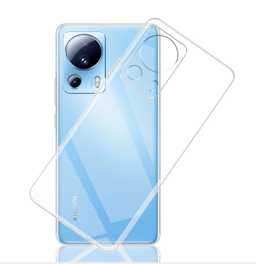 Накладка для Xiaomi 13 Lite, Прозрачная. Фото 1