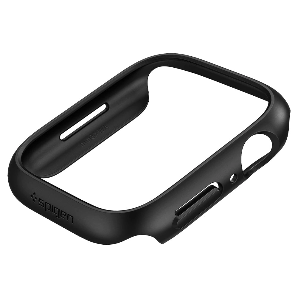 Чехол Spigen Thin Fit для Apple Watch 45mm, Чёрный (ACS04174). Фото 9