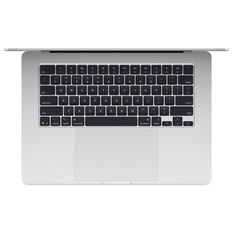 Apple MacBook Air 15" 2025 Silver (MC6J4) (M4, 10C CPU/10C GPU, 24 ГБ, 512 ГБ SSD). Фото 2
