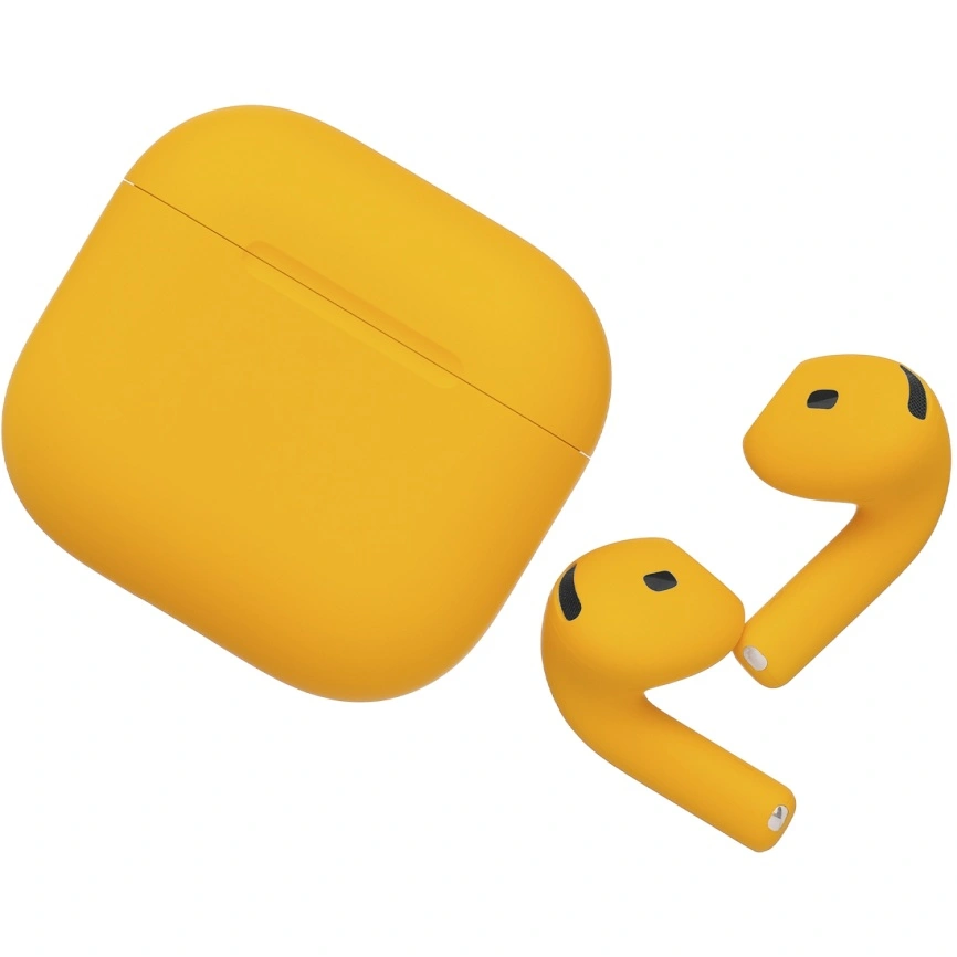 Беспроводные наушники Apple AirPods 4 Color (Matte Dark Yellow). Фото 3