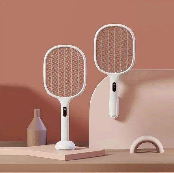 Электрическая мухобойка Qualitell Electric Mosquito Swatter S1, Белая (ZSS210903). Фото 2