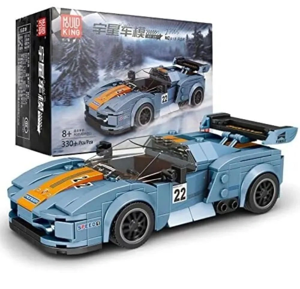 Конструктор Mould King Models 27005. Porsche 918 RSR, 330 деталей. Фото 1