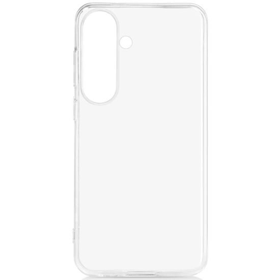 Накладка для Samsung Galaxy A55 силиконовая ультратонкая, Прозрачный. Фото 1