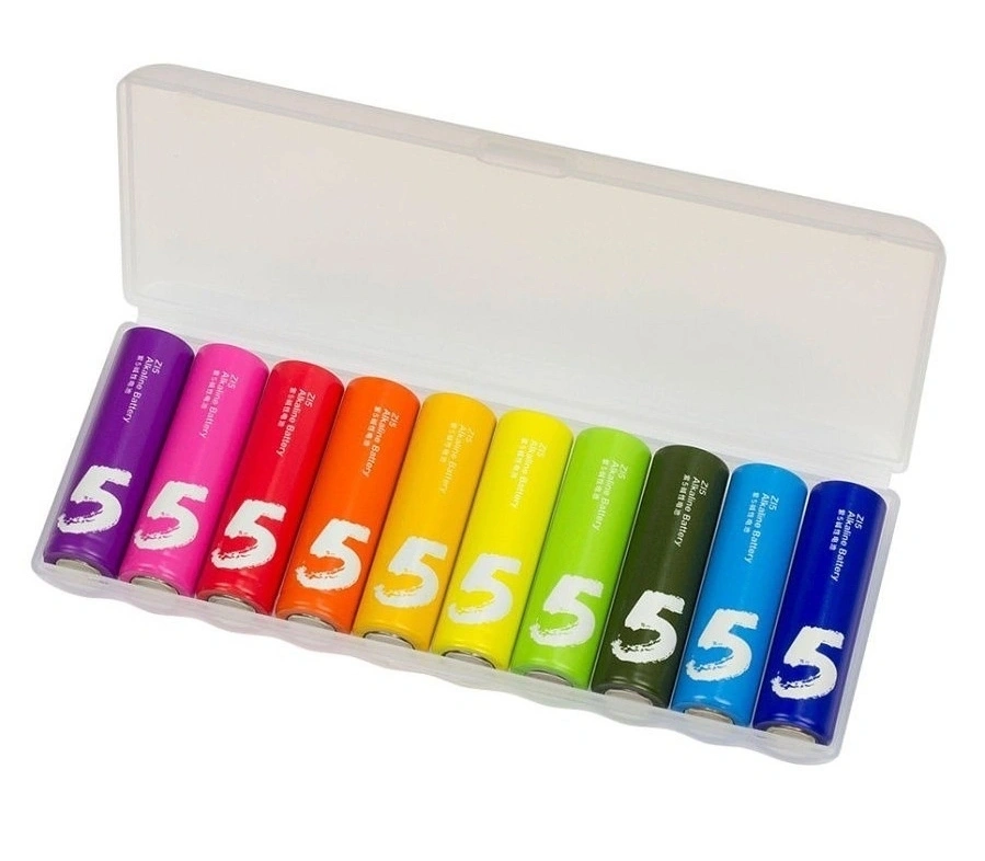 Батарейки ZMi Rainbow ZI5 типа AA 10шт. 1.5V. Фото 2