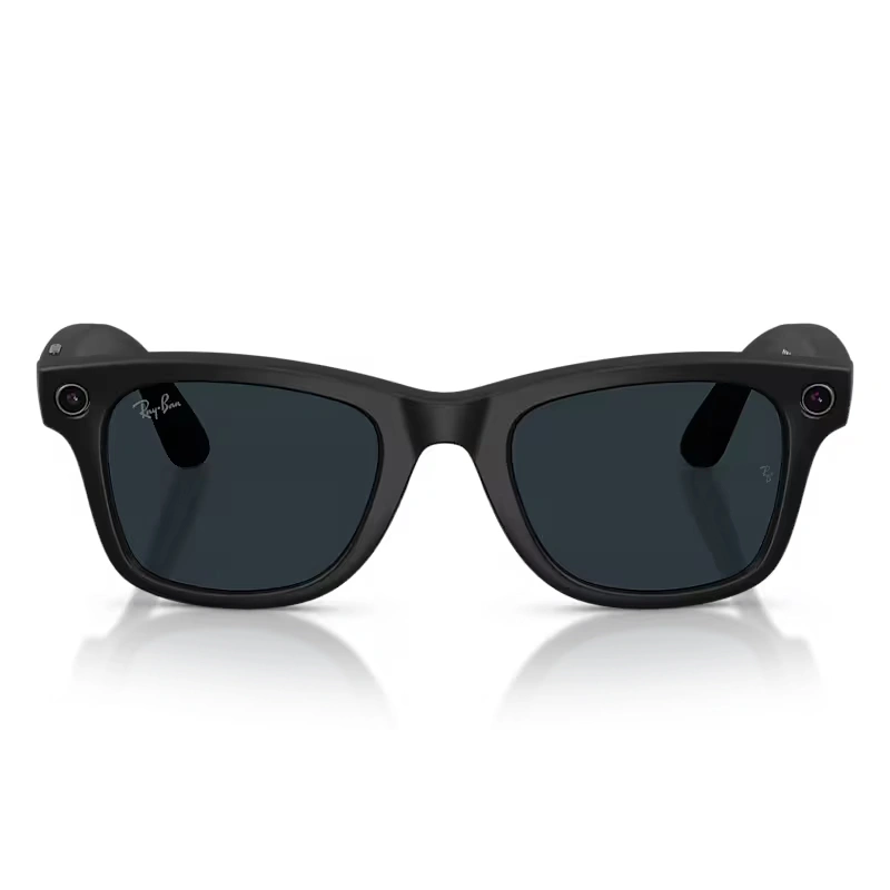 Умные очки Ray Ban Wayfarer (Gen 2) RW4012 Матовый черный/Серый фотохром M 150-50mm (601S1Z). Фото 3