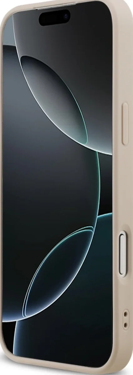 Накладка Guess для iPhone 17 Pro PU Saffiano with Classic metal logo (MagSafe), Розовая (GUHMP17LPSAHMCP). Фото 5