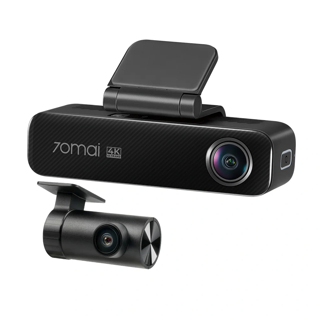 Видеорегистратор 70mai Dash Cam 4K M800 Set, Black (M800-2). Фото 1