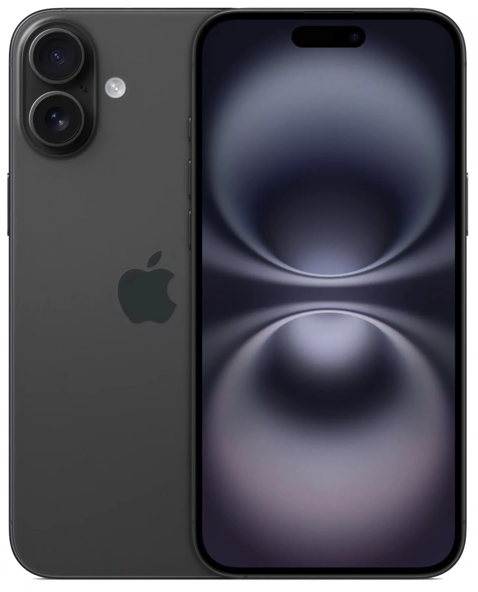 Смартфон Apple iPhone 16 Plus 128Gb Black (eSIM+SIM) (Без RuStore). Фото 1