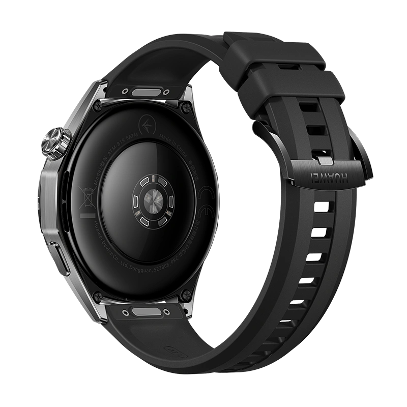 Умные часы Huawei Watch GT 6 46мм, Чёрный, Ремешок чёрный ремешок из фторэластомера из фторэластомера (ATM-B19). Фото 6