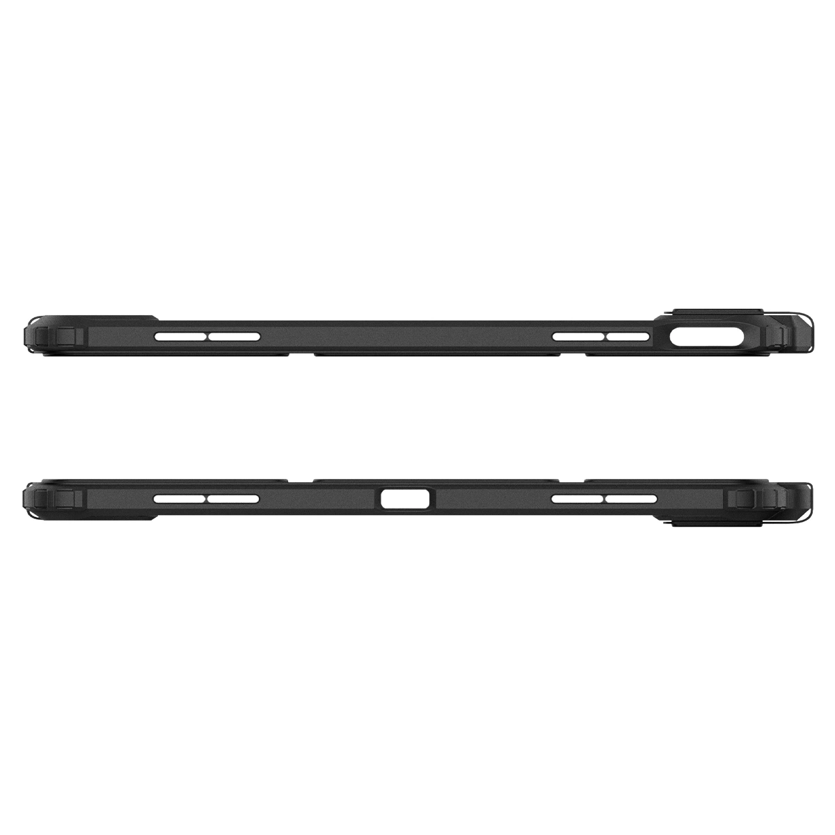 Чехол Spigen для iPad Air 13 M3, M2 Ultra Hybrid Pro, Black (ACS07668). Фото 4