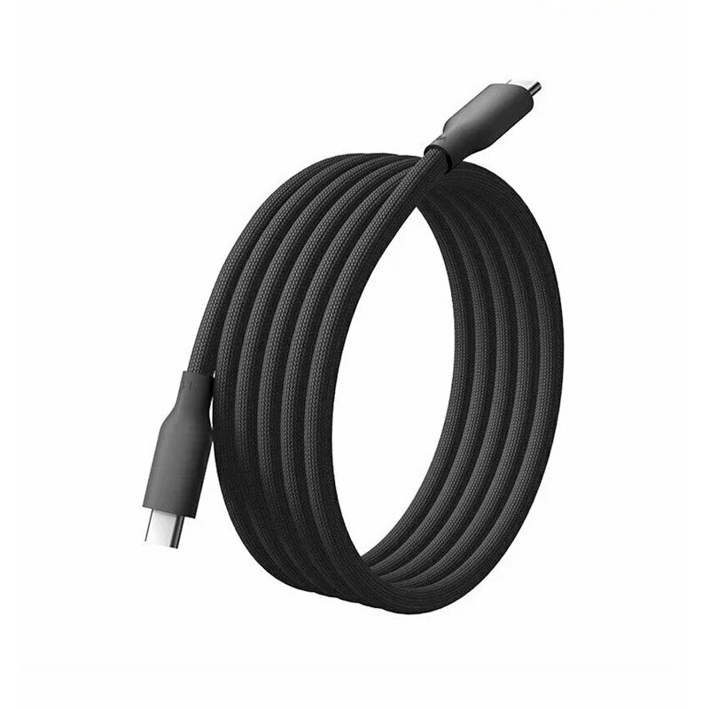 Кабель XiaoMi Magnetic Fast Charging Data Cable 6A Type-C to Type-C 1m, Чёрный (BHR9840CN). Фото 1