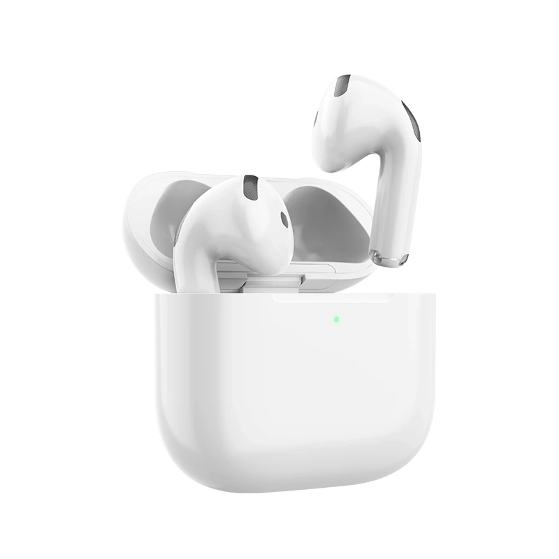 Беспроводные наушники Wiwu Airbuds 4 ANC, White. Фото 4