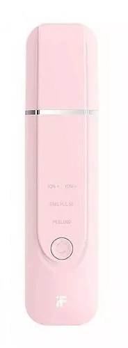 Аппарат для ультразвуковой чистки лица InFace Blackhead Remover MS7100, Розовый. Фото 1