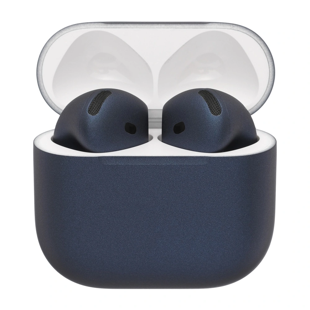 Беспроводные наушники Apple AirPods 4 ANC Color с шумоподавлением (Matte Dark Blue). Фото 1