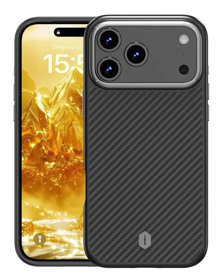 Накладка Wiwu Defense Ultra Magsafe для iPhone 17 Pro Max, Чёрная (DCC-205). Фото 1