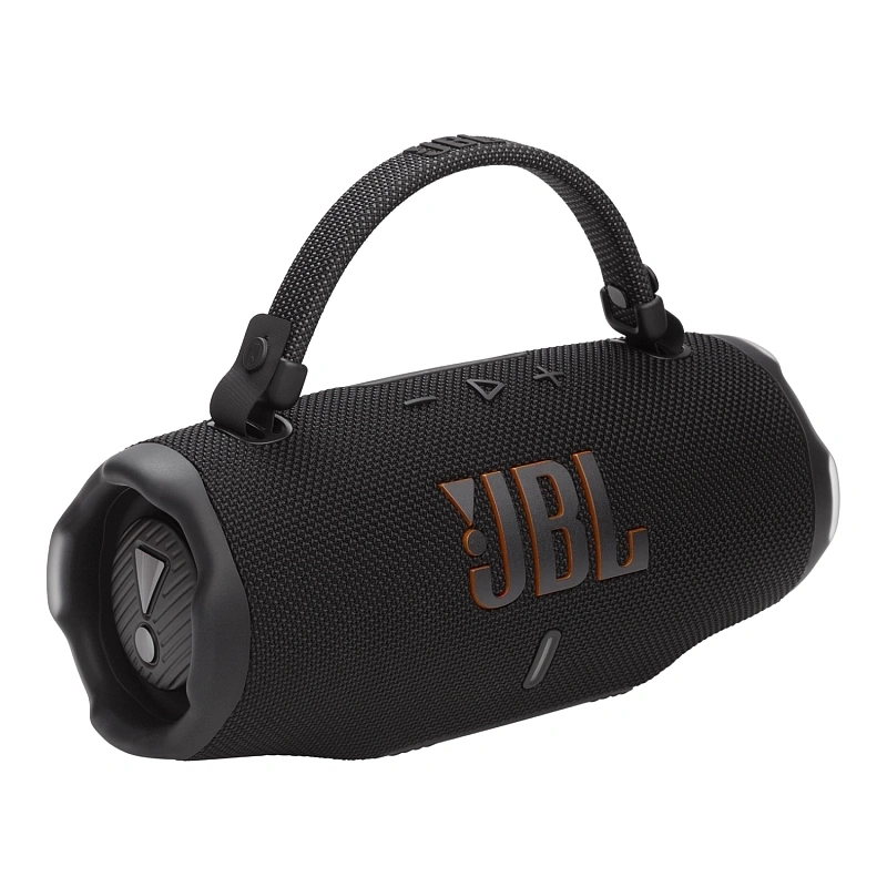 Беспроводная акустика JBL Charge 6, Black/Orange. Фото 3