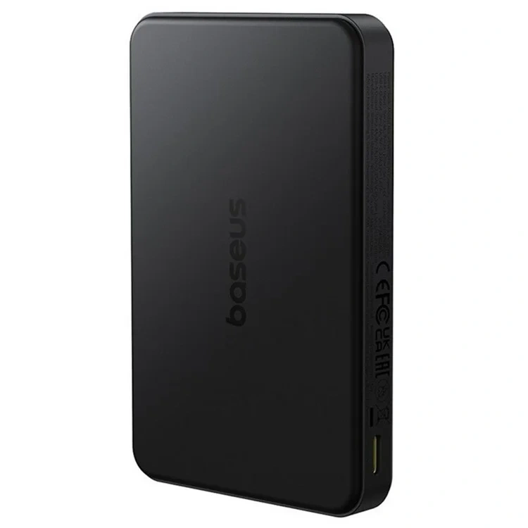 Внешний аккумулятор Baseus Airpow II Qi2 Magnetic Power Bank 10000mAh 22.5W, Black (P10080000123-00). Фото 2