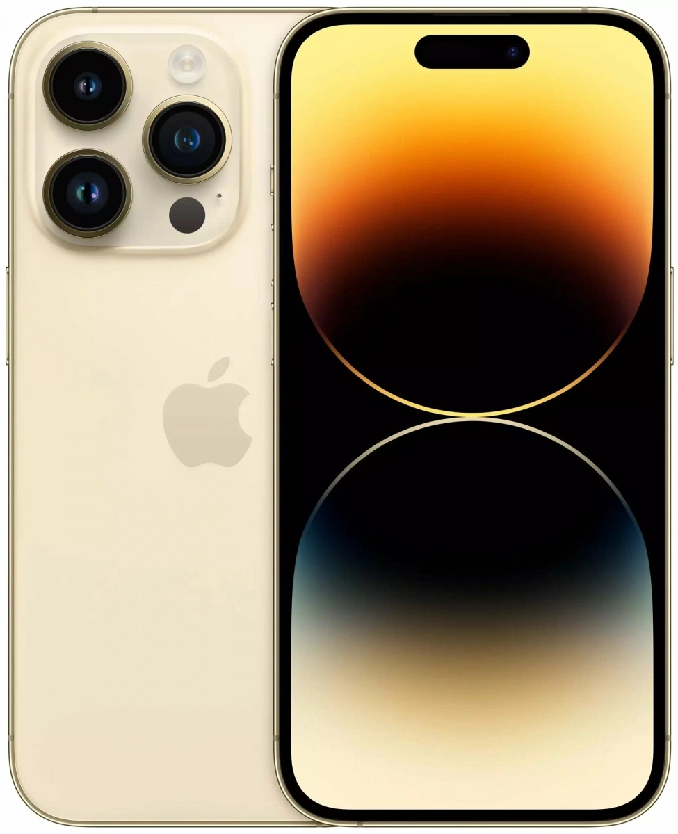 Смартфон Apple iPhone 14 Pro 128Gb Золотой (esim+sim) (Уцененный товар). Фото 1