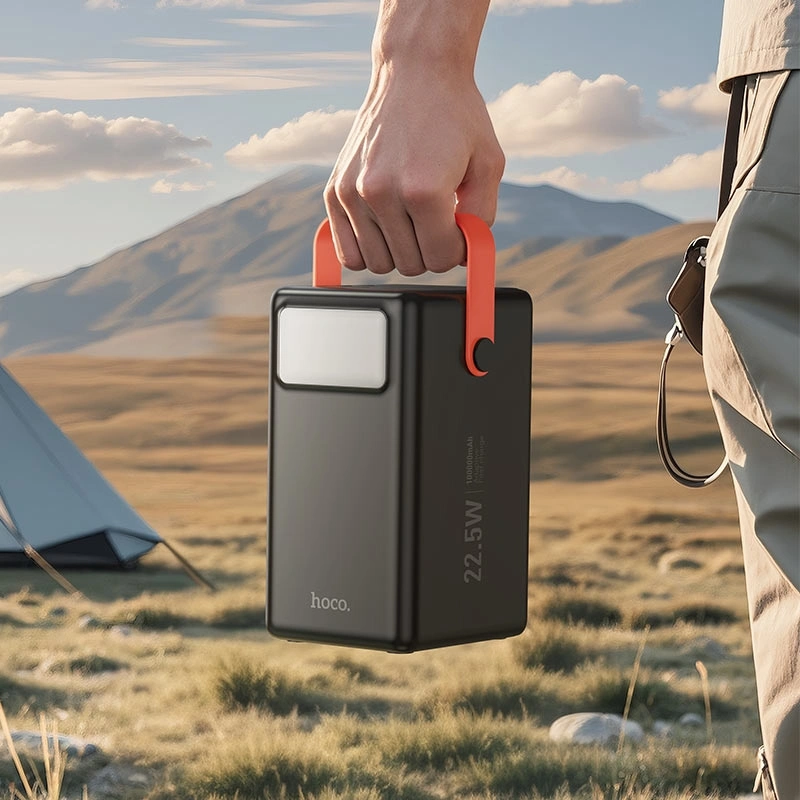 Внешний аккумулятор Hoco J142 Surpass 22.5W+PD20W+QC3.0 100000mAh, Чёрный. Фото 6