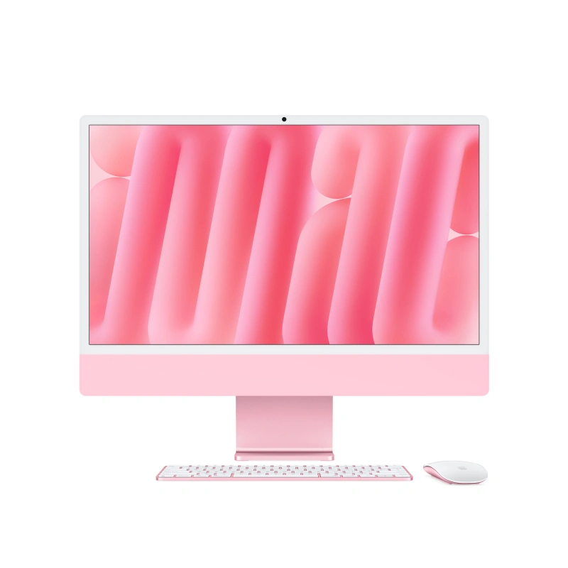 Apple iMac 24" Retina 4,5K, (MWV43) (M4, 10C CPU, 10C GPU, 16 ГБ, 256 ГБ SSD, 2024), Pink. Фото 2