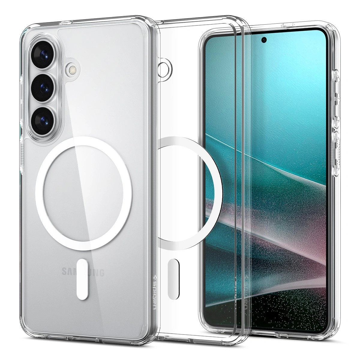 Накладка Spigen Ultra Hybrid (MagSafe) для Samsung Galaxy S26, Прозрачный (ACS10734). Фото 1