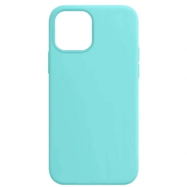 Накладка Silicone Case для iPhone 15 Pro, Бирюзовая. Фото 1