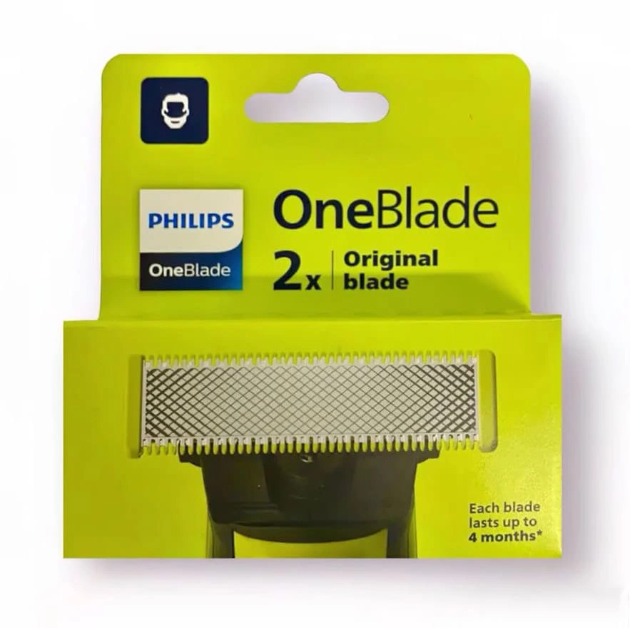 Сменное лезвие Philips OneBlade 2шт QP220/51. Фото 4