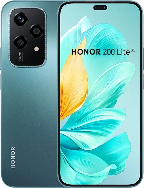 Смартфон Honor 200 Lite 8/256Гб Океанический голубой. Фото 1