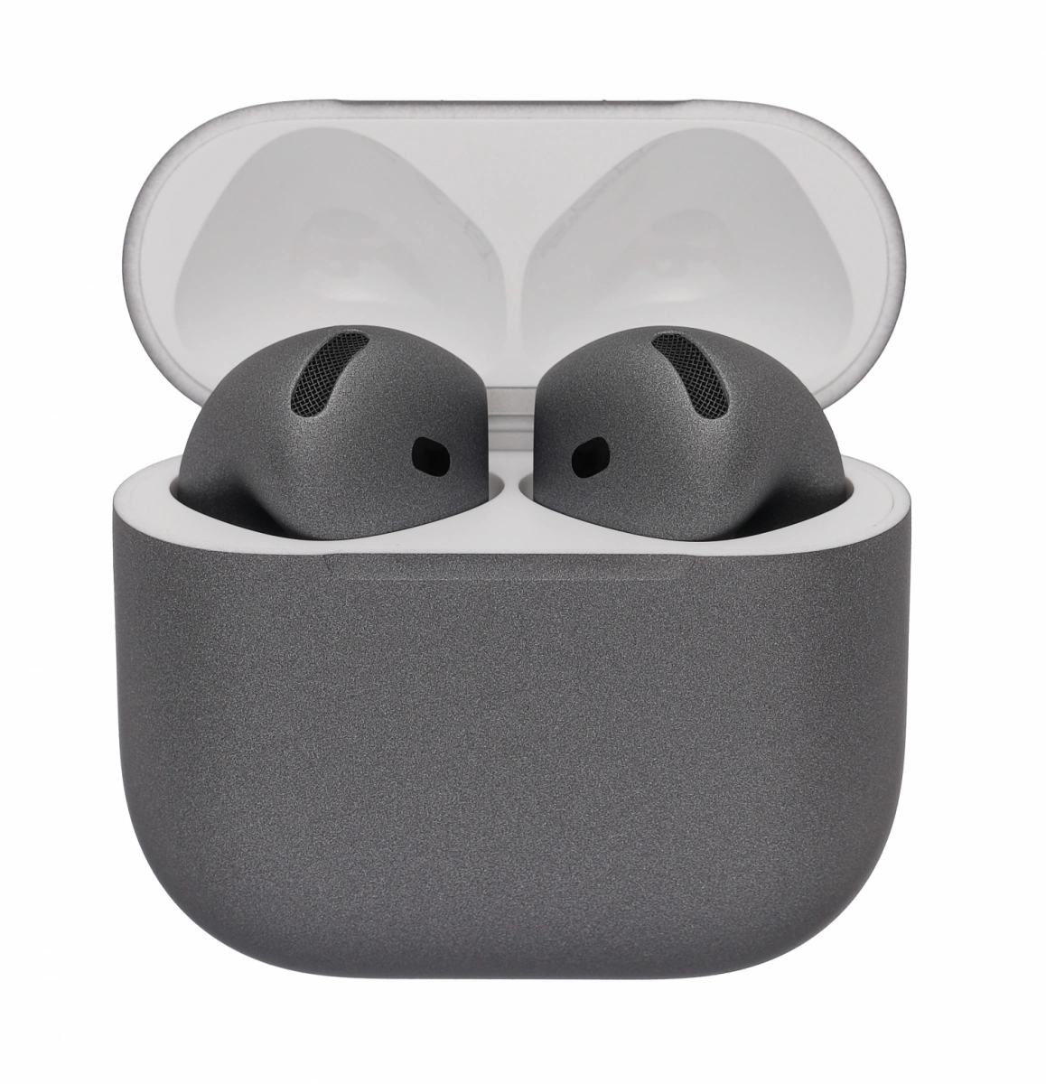 Беспроводные наушники Apple AirPods 4 ANC Color с шумоподавлением (Matte Graphite). Фото 1