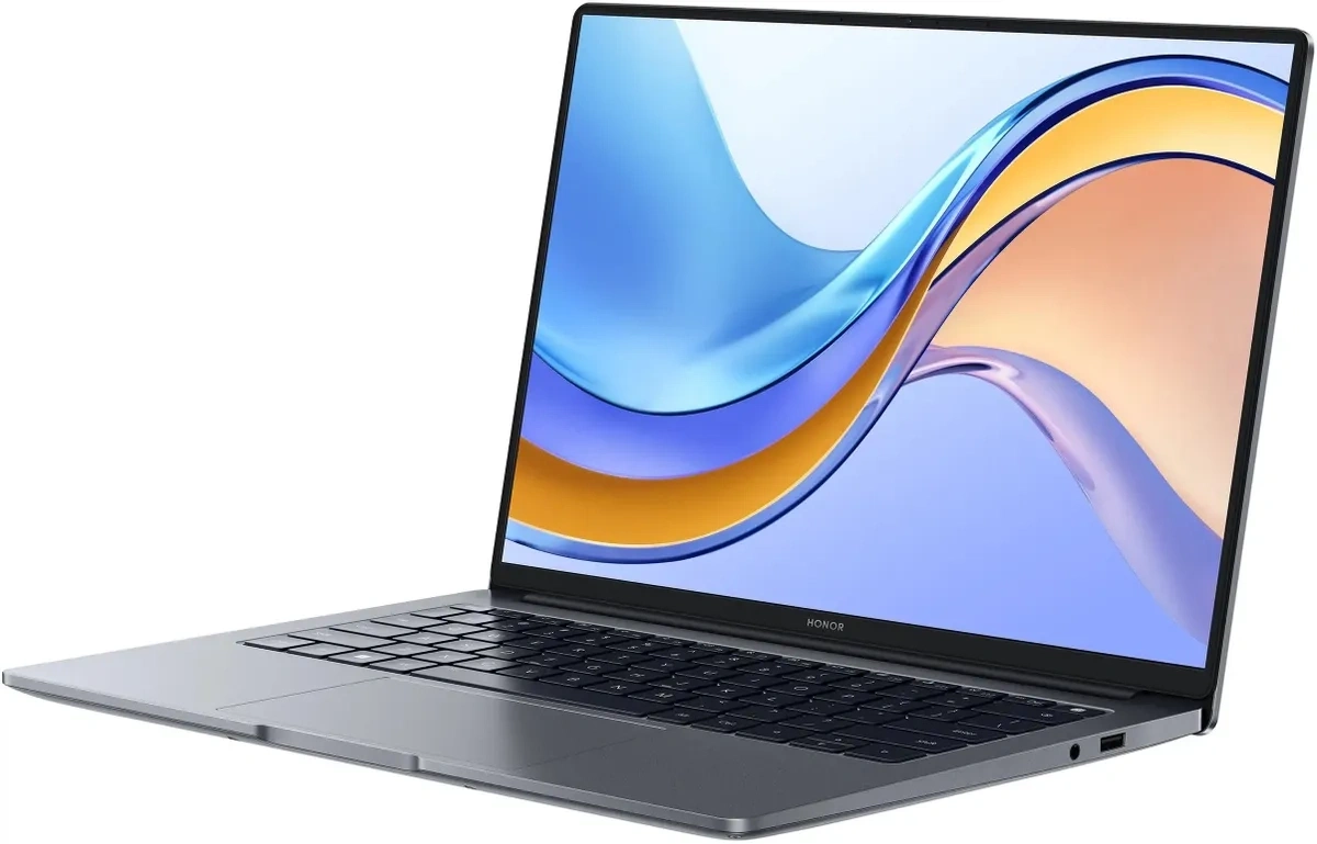 Honor MagicBook X 14 2023 Space Gray (FRI-F58) (14" IPS, Intel Core i5 12450H, 8ГБ, 512ГБ SSD, Intel UHD Graphics, Windows 11) 5301AFJX. Фото 4