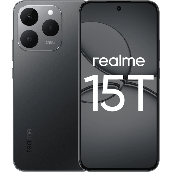Смартфон Realme 15T 5G 12/256Гб Тёмно-серый. Фото 1