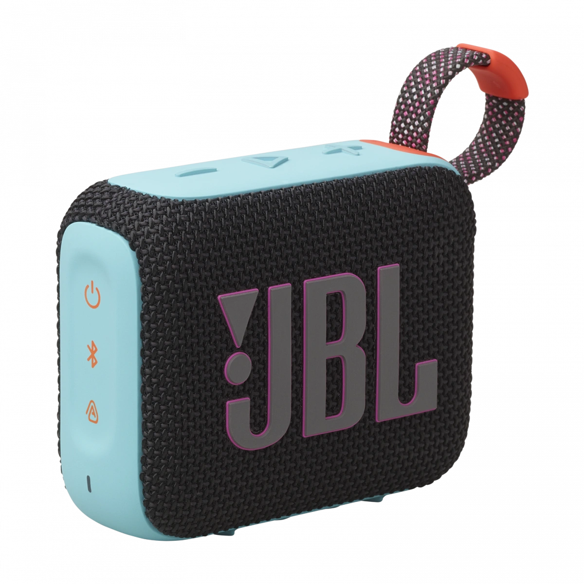 Беспроводная акустика JBL Go 4 Black/Orange. Фото 1