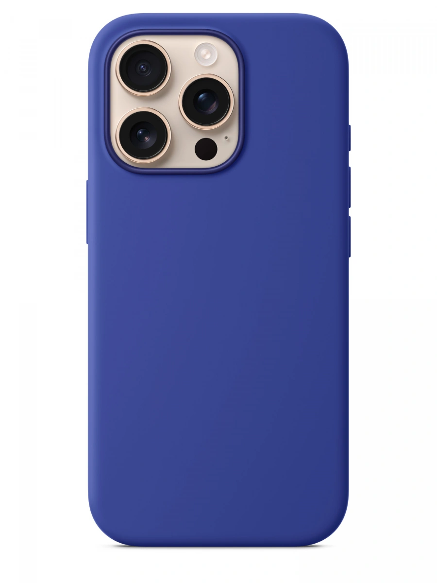 Накладка для iPhone 16 Pro Silicone Case With MagSafe, Ultramarine. Фото 4