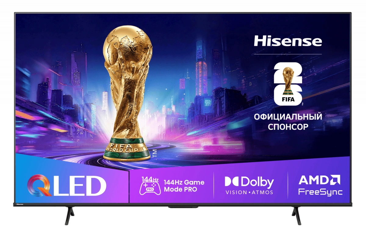 Телевизор Hisense 85E7Q Pro (2025) 85" 4K UHD QLED Smart TV. Фото 1