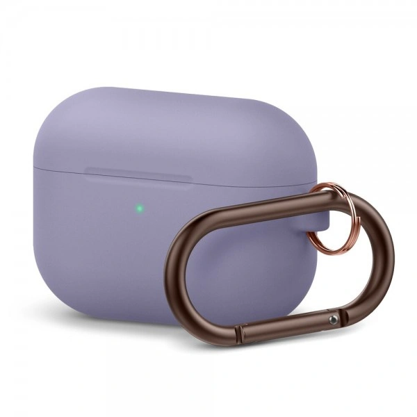Чехол Silicone Case для наушников AirPods Pro 2, Lavender Gray. Фото 1