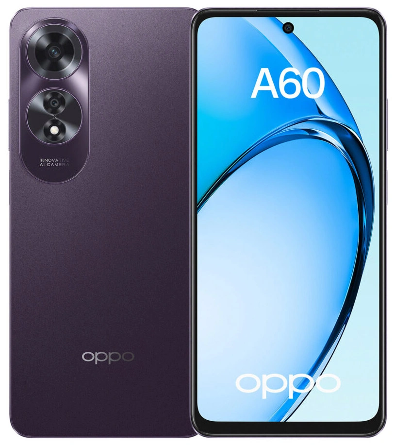 Смартфон Oppo A60 8/256Гб Фиолетовый (CPH2631). Фото 1